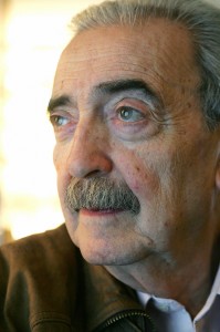Argentinian poet Juan Gelman as seen Oct 26, 2005 in Madrid. Photo by Philippe Desmazes/AFP/Getty Images