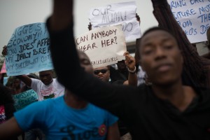 Nigerians take to streets, social media to demand return of kidnapped girls