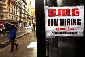 Where are the April showers in the jobs report?