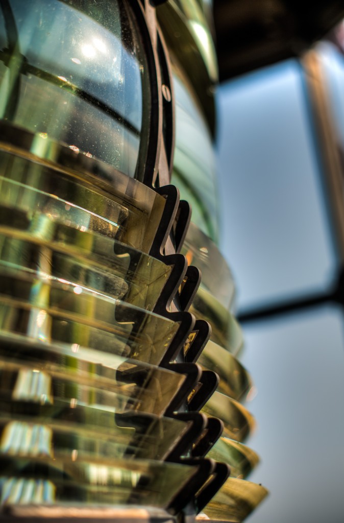 The original Fresnel lens, made in Paris. Photo by Flickr user Bee Collins.