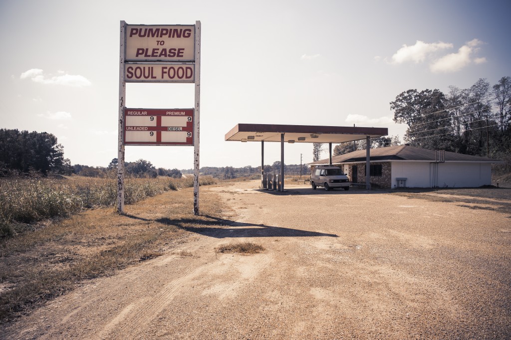 A rural gasoline station in lower Alabama offers more than fuel in this photo Reynolds took. A handful of her photographs will be on exhibit at the Ogden Museum of Southern Art in New Orleans starting on Dec. 5.  Photo courtesy of Tamara Reynolds