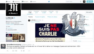 Twitter account of French newspaper 'Le Monde' hacked