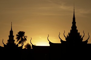 Past and present collide in Cambodia