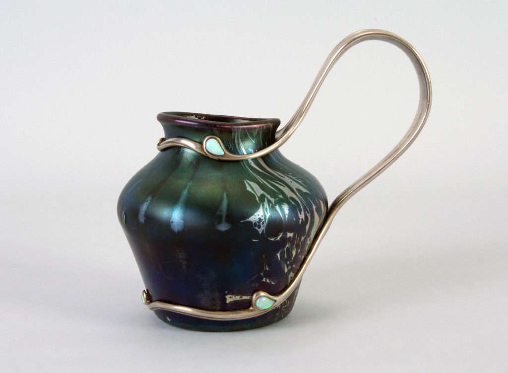 Mounted vase.