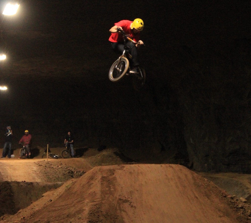 Photos See the bike cave that’s 100 feet below ground PBS News