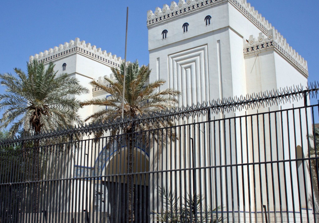 The Iraqi National Museum in Baghdad, pictured here in August 2010, closed in 2003 after looters pillaged the building. Ph...
