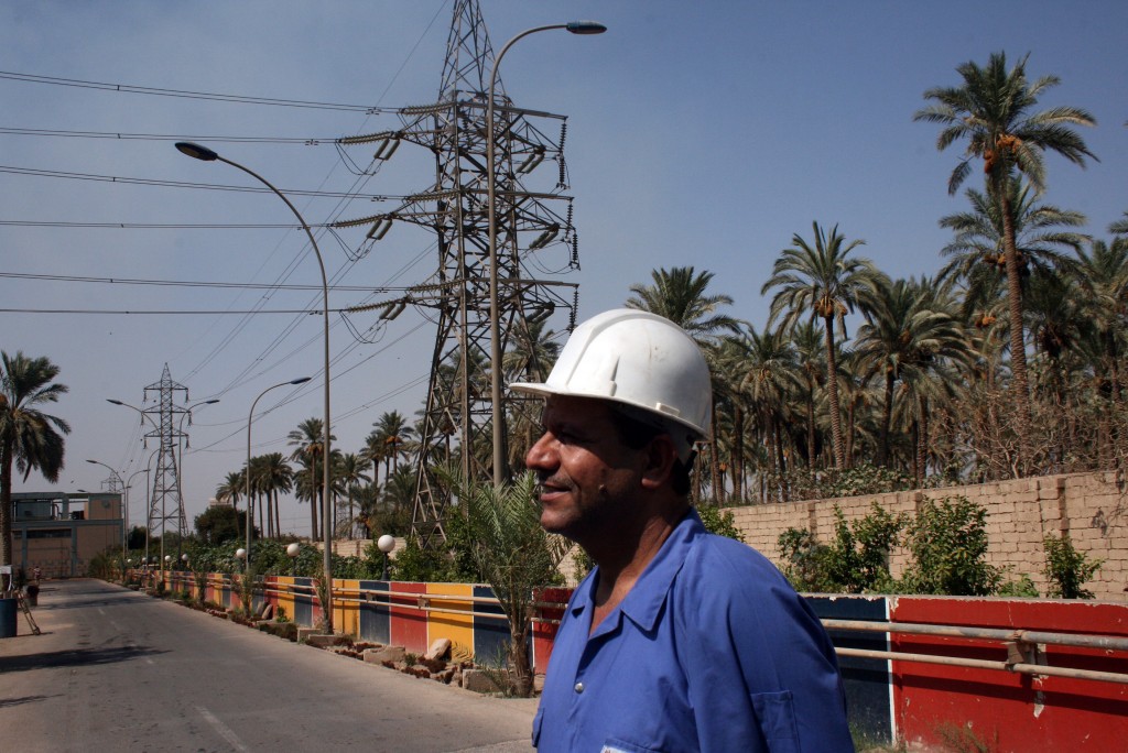 Chief Engineer Planning manager and chief engineer Sattar Tjaber was working at the plant during the start of the Iraq war. He said the workers were nervous about airstrikes, but the plant was spared. Now, smaller bombs strike near the switchyard and tanks, he says.