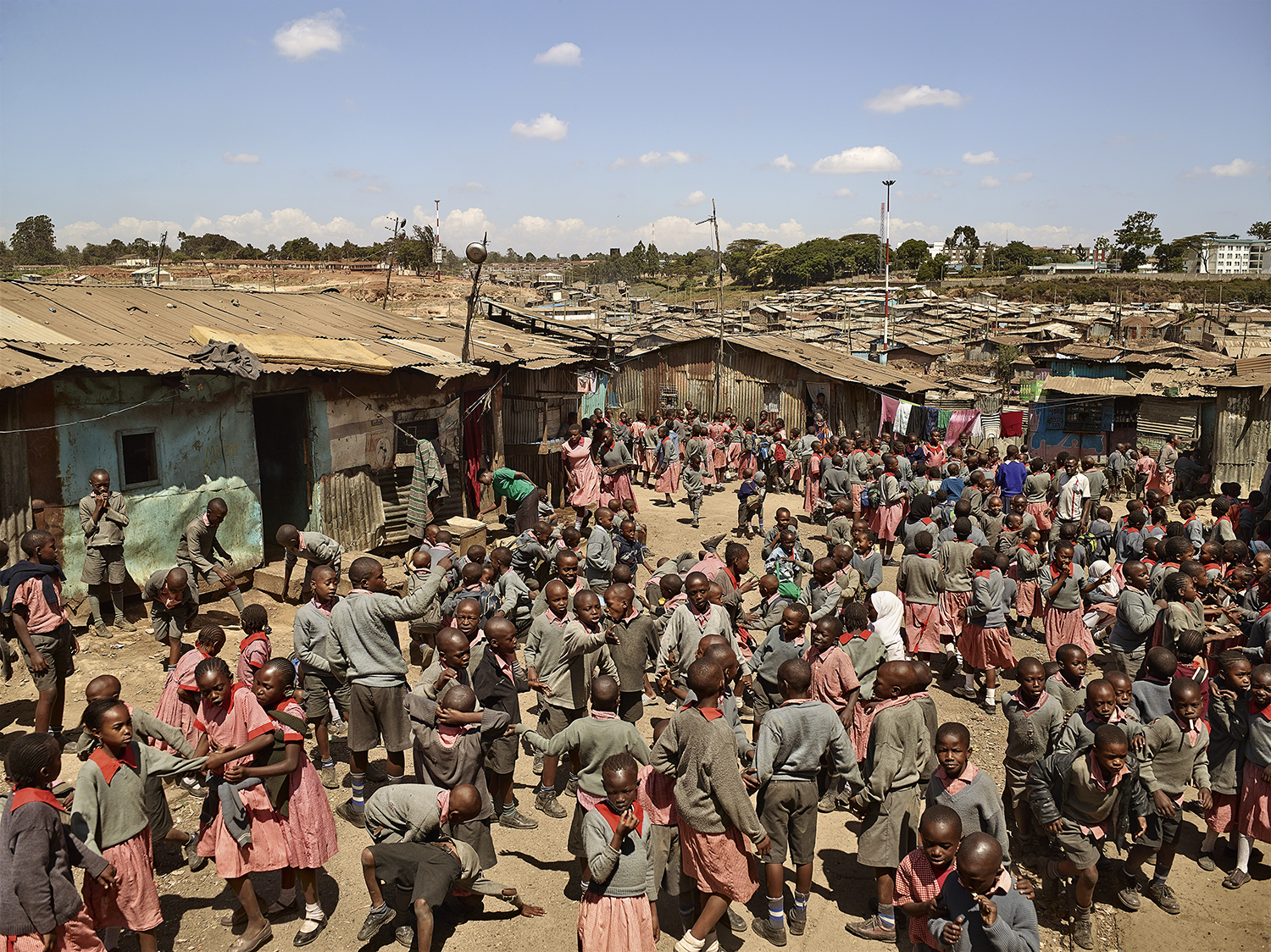 Valley View School, Mathare, Nairobi, Kenya. Photo by James Mollison.