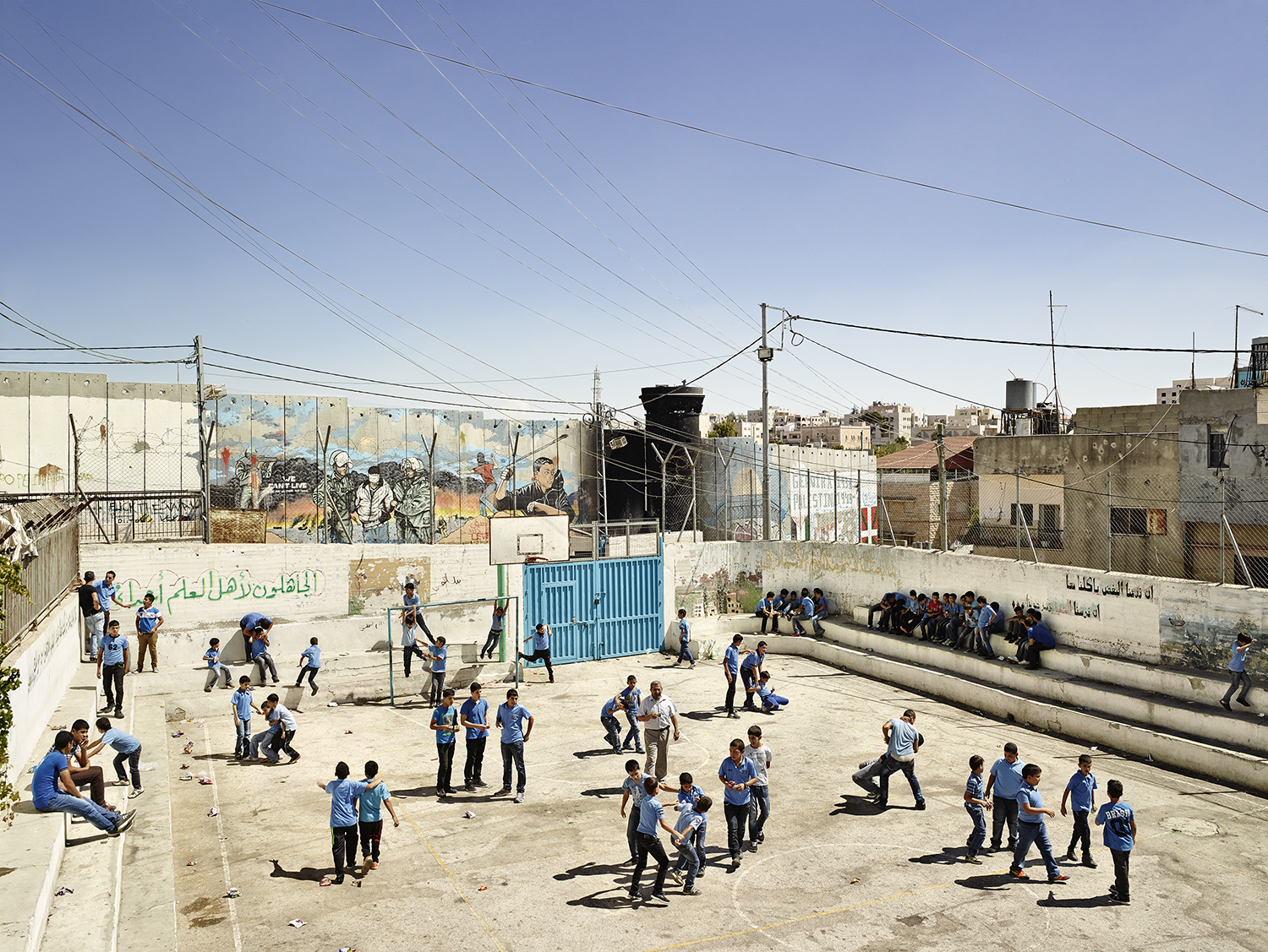 Aida Boys School, Bethlehem, West Bank. Photo by James Mollison