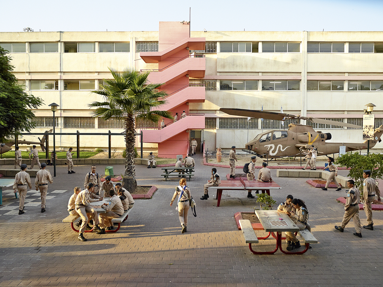 Holtz High School, Tel Aviv, Israel. Photo by James Mollison