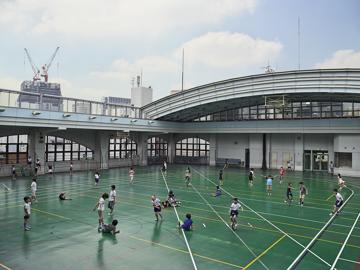 Shohei Elementary School, Tokyo, Japan. Photo by James Mollison