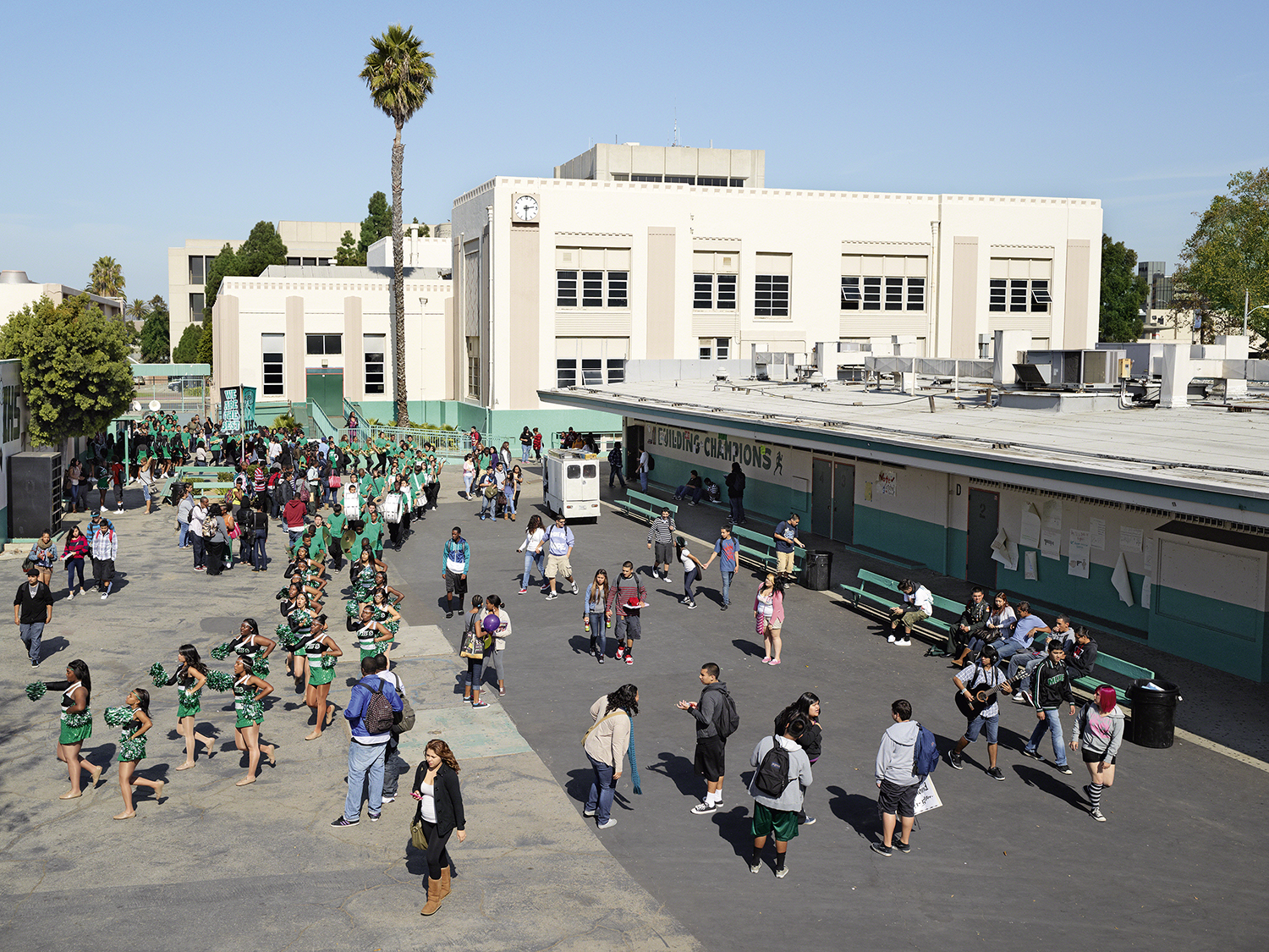 Inglewood High School, Inglewood, California. Photo by James Mollison
