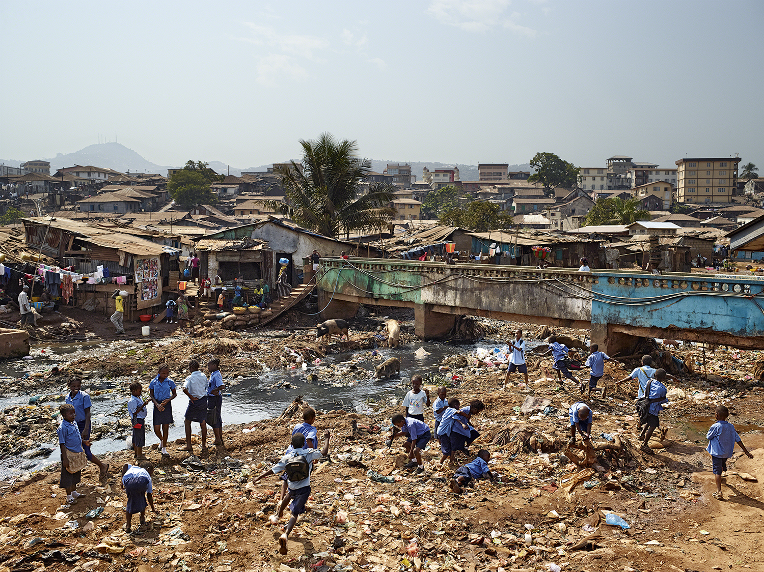 Kroo Bay Primary, Freetown, Sierra Leone. Photo by James Mollison