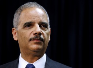 Attorney General Eric Holder, seen in this 2012 file photo, ends his tenure at the Justice Department Monday. Photo by Jonathan Bachman/Reuters