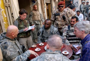 Emma Sky's remarkable rise in Iraq, in a virtually all-male sea of military men