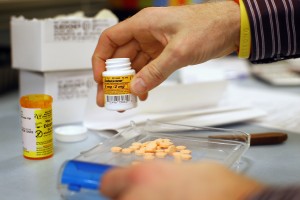 Pharmacist Jim Pearce fills a Suboxone prescription at Boston Healthcare for the Homeless Program in Boston, Massachusetts January 14, 2013. Suboxone is an opiate replacement therapy drug used to help treat opiate cravings and withdrawal. Drug overdoses have overtaken AIDS-related causes to become the leading cause of death of homeless adults, according to a study of homeless residents of Boston who received treatment from the Boston Health Care for the Homeless Program, though its broad conclusions apply to homeless populations in many urban parts of the United States, the study's author and homeless advocates said. Photo by Brian Snyder/REUTERS