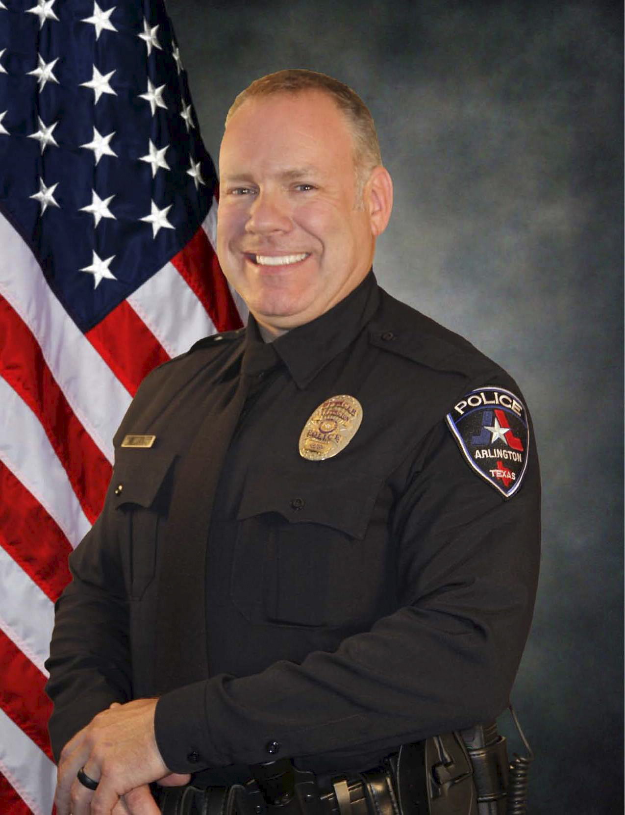 Officer Brad Miller, who shot Taylor, is seen in a handout photo provided by the Arlington Police Department. Photo by Reuters/Arlington Police Department