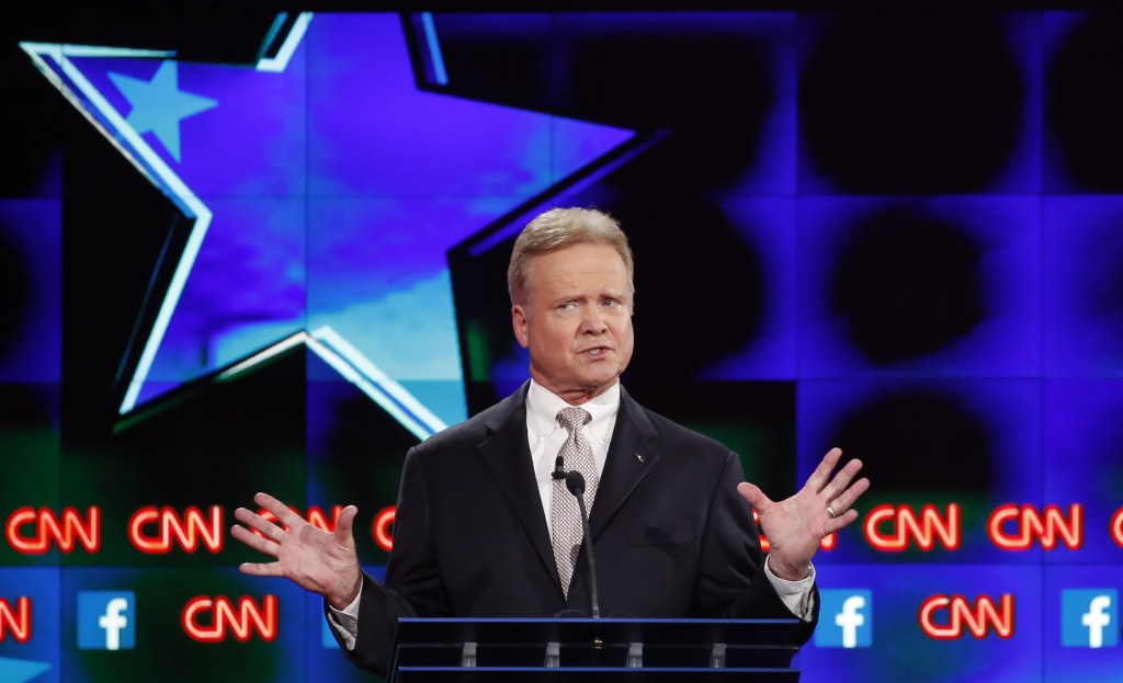 Jim Webb says he “wouldn’t have a problem” with undocumented immigrants receiving health benefits under the Affordable Care Act. Photo by Lucy Nicholson/Reuters