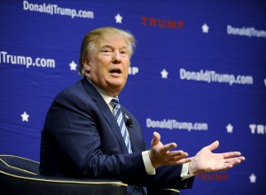 Protesters disrupt Donald Trump speech at NYC luncheon