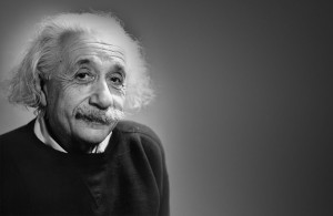 Portrait of Albert Einstein