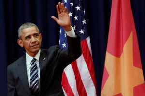 Obama pushes for better rights in Vietnam after arms deal