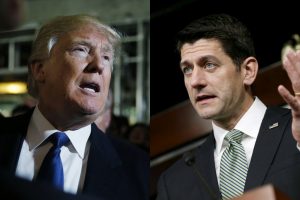 A look at the policy divide between Trump and Ryan