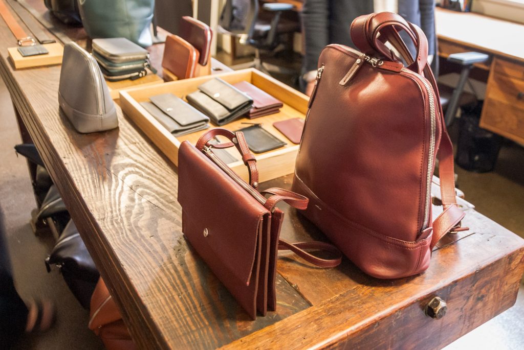 Shinola leather products Photo by Kristen Doerer