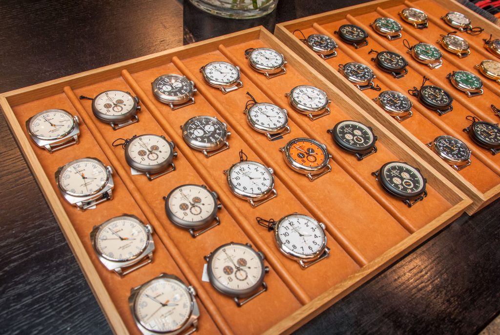 Shinola watches. Photo by Kristen Doerer