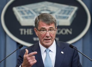 File photo of Secretary of Defense Ashton Carter by Saul Loeb/AFP/Getty Images