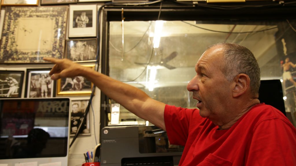 Gleason's Gym owner Bruce Silverglade remembers his 40-year friendship with Muhammad Ali, on June 5, 2016. Photo by Andi Wang/NewsHour Weekend