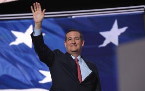 Former Republican U.S. presidential candidate Senator Ted Cruz arrives to speak during the third night of the Republican National Convention in Cleveland, Ohio, U.S. July 20, 2016. REUTERS/Brian Snyder - RTSIY4K