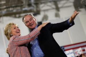 Hillary Clinton picks Virginia Sen. Tim Kaine as running mate