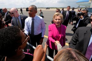 Obama says he's 'ready to pass the baton' to Clinton