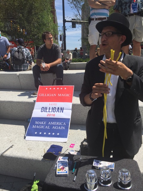 Photo of Gilligan Gilligan of Cleveland by Lisa Desjardins/PBS NewsHour