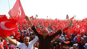 Mass rally held in Turkey against last month's attempted military coup
