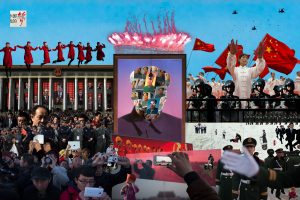 These collages, made from hundreds of news photos, reflect on the 'Chinese Dream'