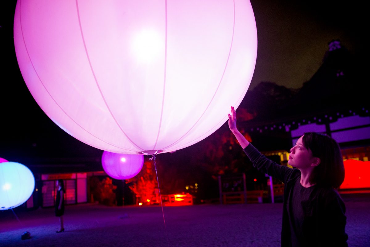 Light show turns primeval Kyoto forest, shrine into a kaleidoscope | PBS  News Weekend