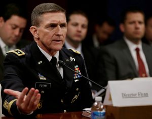 File photo of Lt. Gen. Michael Flynn by Gary Cameron/Reuters