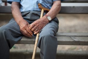 Tens of millions of adults are chronically lonely, which has deleterious impacts on aging. Photo by brunella fratini/via Adobe. related words: seniors, retirement, health care, medicare