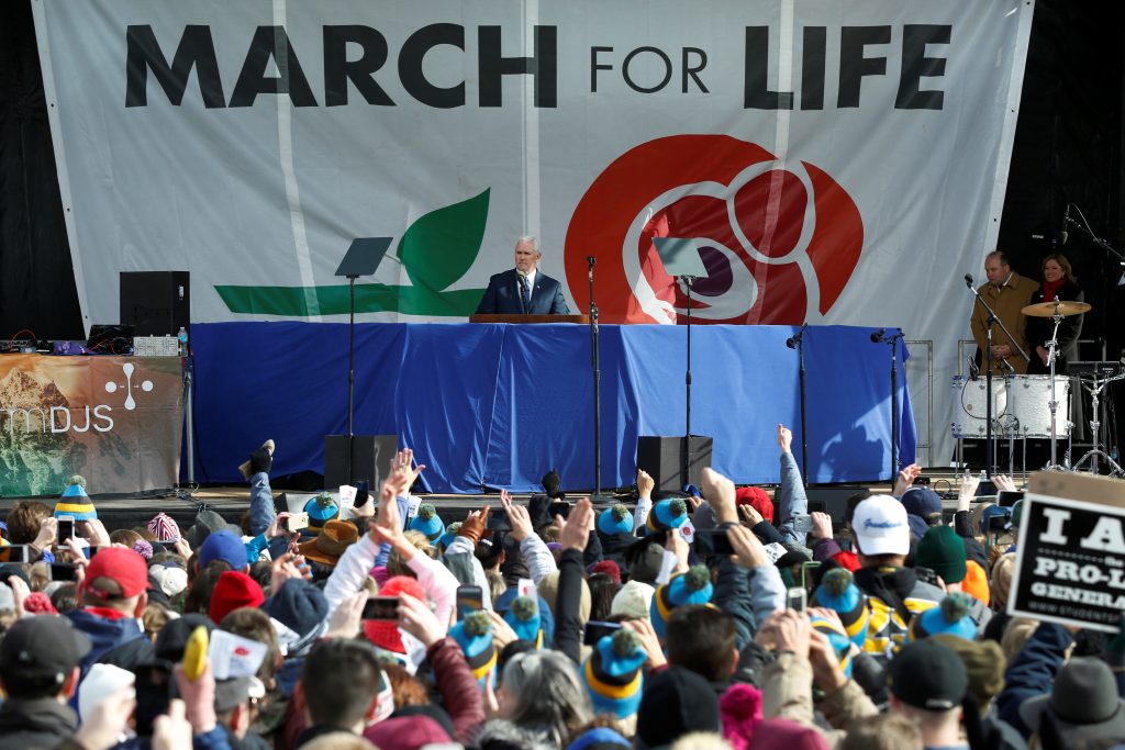 WATCH At March for Life, Vice President Mike Pence says ‘life is