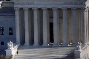 The U.S. Supreme Court building is pictured in Washington, D.C. Photo by Carlos Barria/Reuters