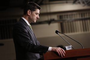 House Speaker Ryan holds news conference after Republicans pulled American Health Care Act bill before vote on Capitol Hill in Washington