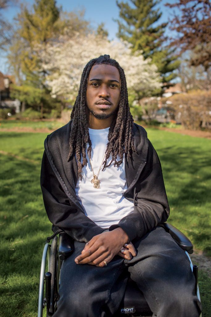From SHOT: 101 Survivors of Gun Violence in America by Kathy Shorr, published by powerHouse Books.