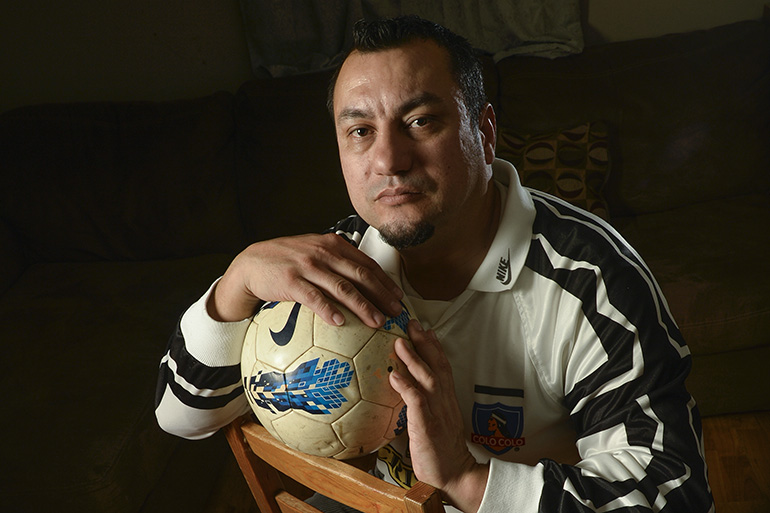 Peter Uribe, a Chilean immigrant, once considered a career in soccer but a foot injury years ago and his reluctance to get...