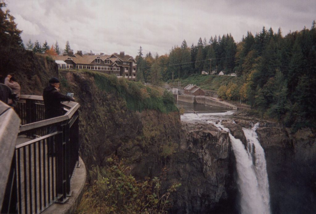Photo of a spa, known as the Great Northern Hotel hotel, as seen in "Twin Peaks."