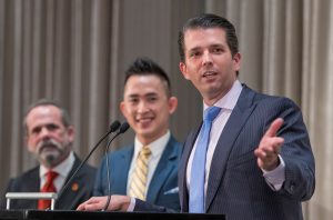 President Trump's son attacks Comey on Twitter