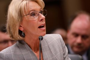 DeVos non-committal on banning discrimination against LGBTQ students in private schools