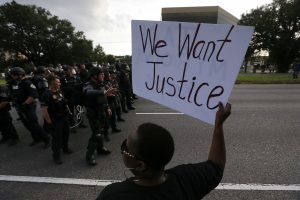 Baton Rouge officer wounded by lone shooter sues Black Lives Matter