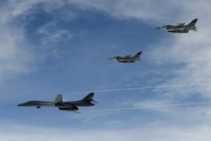 U.S. bombers join jets from Japan, South Korea for training mission