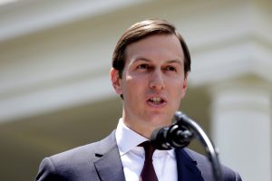 Senior Adviser to the President Jared Kushner speaks outside the West Wing of the White House in Washington, U.S., July 24, 2017. REUTERS/Joshua Roberts - RTX3CQGV